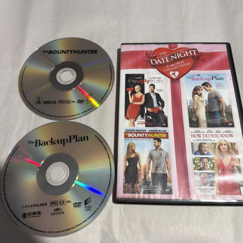 Date Night (DVD) - The Bounty hunter And The Backup plan